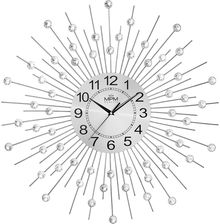 Zdjęcie Mpm Duży zegar ścienny E04.4497.70 z kryształkami 60cm - Lubartów