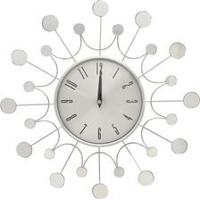 Zakito Home Zegar ścienny metal/aluminium srebrny 40cm (ZH325165)