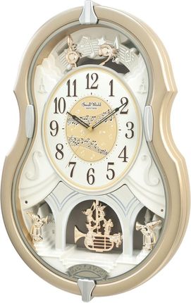 Rhythm Zegar ścienny z melodiami 4MJ428WU13 33x50cm