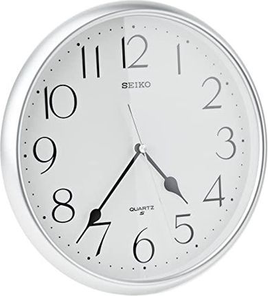 Seiko Clocks Seiko Zegar ścienny srebrny tworzywo sztuczne (QXA747S)