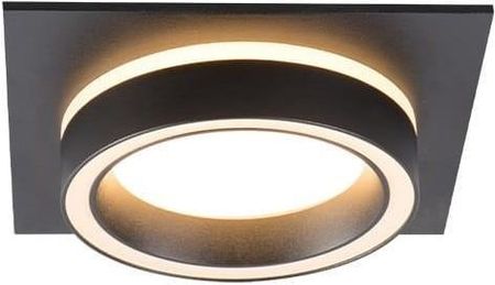 Lvt Oprawa Sufitowa Wpuszczana Gx53 Arcadio Ip20 Czarna (1437)