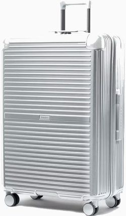 Duża walizka PUCCINI DALLAS PC034A 4C Srebrna