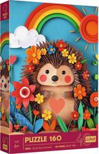 Zdjęcie Trefl Puzzle z efektem 3D 160el. 40-lecie Trefl - Jeżyk 40046 - Piastów