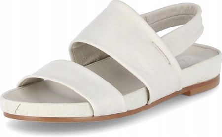 Clarks Sandały damskie Pure Strap białe skórzane 36