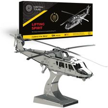 Metal Time Śmigłowiec Helikopter Metalowy Zestaw Konstrukcyjny