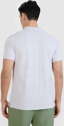 Koszulka Polo 4F Męska T-shirt Sportowy Basic XL TPTSM366 SS25 - zdjęcie 3
