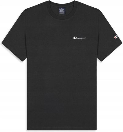 CHAMPION Koszulka Męska 218539 Czarna L Jakość premium Wysyłka w 24H!! - zdjęcie 2