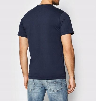 T-shirt męski granatowy okrągły dekolt Tommy Jeans rozmiar XL oryginał! - zdjęcie 3