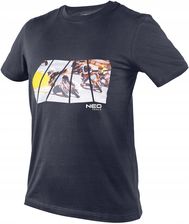 Zdjęcie T-shirt z nadrukiem, motor, rozmiar XXL - Wałcz