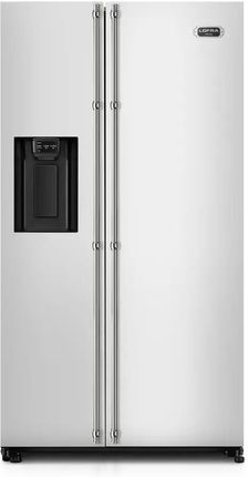 Lodówka Lofra Dolcevita GFRS917/Chrome Side by Side 174cm Acciaio