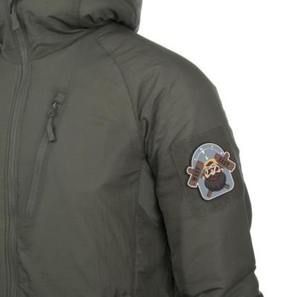 Kurtka WOLFHOUND Hoodie Jacket - Climashield Apex 67g - PL Woodland 2XL - zdjęcie 4