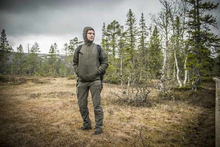 Kurtka WOLFHOUND Hoodie Jacket - Climashield Apex 67g - PL Woodland L - zdjęcie 2