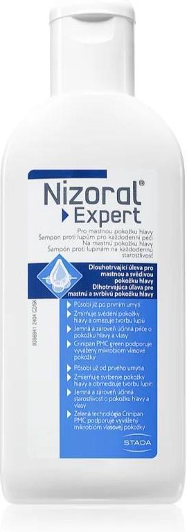 Nizoral Nizoral Expert Delikatny Szampon Oczyszczający Przeciw Tłustemu Łupieżowi 200ml — Składniki i ocena
