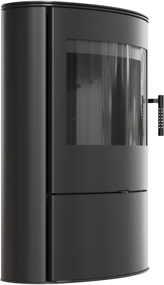 Kratki Rollo W2 Kaminofen 10kW Freistehend - Ecodesign Mit TERMOTEC Speicher