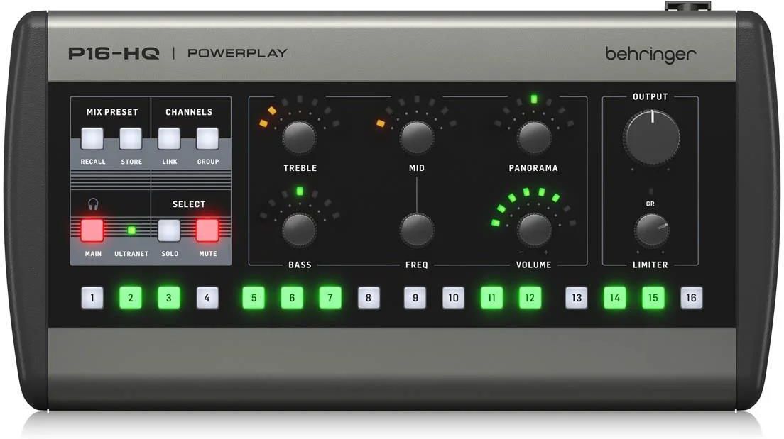 фото Мікшерний пульт Behringer P16-HQ
