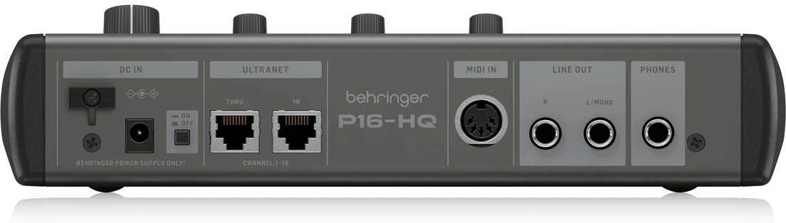 фото Мікшерний пульт Behringer P16-HQ