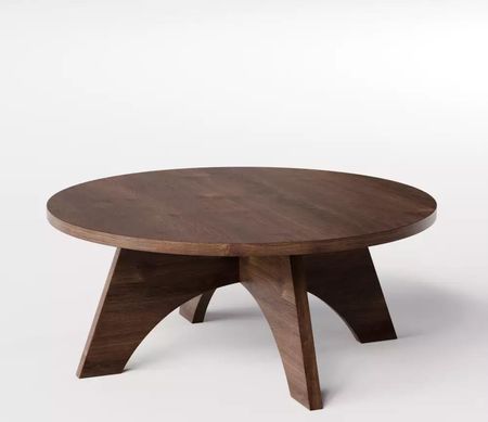 KOLM Stolik kawowy okrągły BELL  Ø68 cm Dąb Czekoladowy