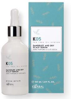 Kaaral K05 – Serum Trychologiczne do Suchej Skóry Głowy i Łupieżu Suchego. Łagodzi świąd , podrażnienia, złuszczanie, wypadanie, Naturalne ekstrakty.
