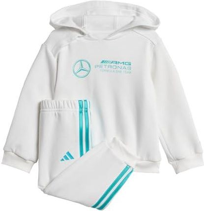 adidas UNISEX KIDS MERCEDES - AMG PETRONAS FORMULA ONE TEAM DNA BABY JOGGER LONG SLEEVE 12-18M