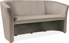 Zdjęcie Signal Meble Sofa Tm 3 Velvet Wenge 40 Ciemny Beż - Bydgoszcz