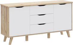 Zdjęcie Forte Komoda Lyse 2D3S Vnkk231L25 Dąb Biały - Mikstat
