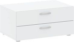 Zdjęcie Intermeble Komoda Basic 2S Biała - Białystok
