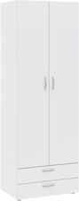 Zdjęcie Intermeble Szafa Uchylna Basic 2D2S Biała Z Podstawką - Świnoujście
