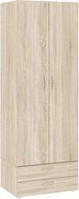 Zdjęcie Intermeble Szafa Uchylna Basic 2D2S Dąb Sonoma Z Podstawką - Siedlce