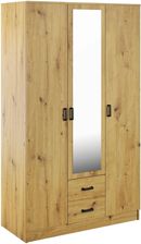 Zdjęcie Mebel Bos Szafa Cento Ii 120X200 3D2S Dąb Artisan Z Lustrem - Puszczykowo