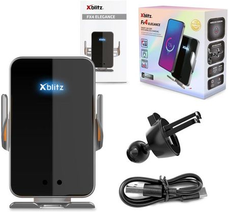 Xblitz FX4 - AUTOMATYCZNY UCHWYT SAMOCHODOWY Z FUNKCJĄ BEZPRZEWODOWEGO ŁADOWANIA - zdjęcie 3