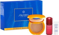 Shiseido Expert Sun Protector Tanning Compact Foundation SPF10 zestaw upominkowy odcie� Bronze