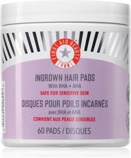 Zdjęcie First Aid Beauty Ingrown Hair Pads płatki złuszczające na wrastające włoski 60szt. - Olsztyn