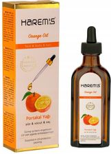 HAREMS Turecki Olejek z Pomarańcza do Twarzy Włosów i Ciała 100ml