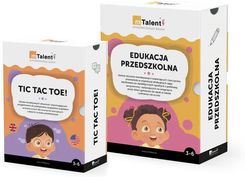 Learnetic Mtalent Edukacja Przedszkola + Mtalent Tic Tac Toe (Wiek 3,4,5,6 Lat)