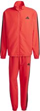 Zdjęcie Męski Dres Adidas M 3S WV TT TS Ji8851 – Czerwony - Człopa