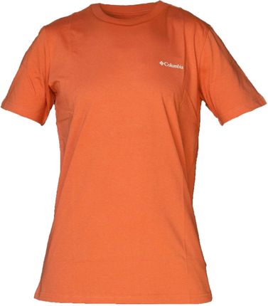 Koszulka męska - t-shirt Columbia Rapid Ridge Back Graphic Tee II 1934824851 Pomarańczowy