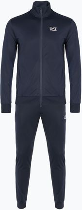 Dres męski EA7 Emporio Armani Technical Fabric Core Identity Tracksuit FZ armani blue Wiosna 2025