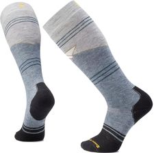 Skarpety zimowe SmartWool Snow FC Mountain Geon Pattern OTC cynowo-niebieski
