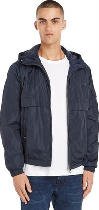 Tommy Hilfiger Granatowa kurtka z kapturem - S