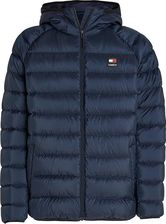 Tommy Hilfiger Niebieska kurtka z recyklingu - L