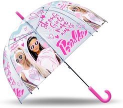 Zdjęcie Kids Euroswan Parasolka Barbie Przezroczysta 18Cali Bb00011 - Kock