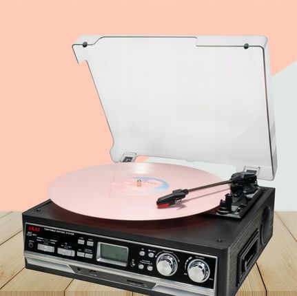 Gramofon AKAI ATT-15SE Czarny (ATT15SE) - zdjęcie 3