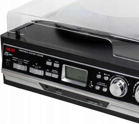 Gramofon AKAI ATT-15SE Czarny (ATT15SE) - zdjęcie 2
