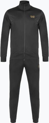 Dres męski EA7 Emporio Armani Technical Fabric Core Identity Tracksuit FZ black Wiosna 2025