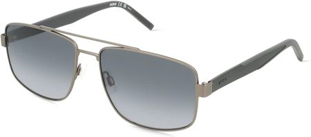 Hugo HG 1338/S Męskie okulary przeciwsłoneczne, Oprawka: Metal, srebrny