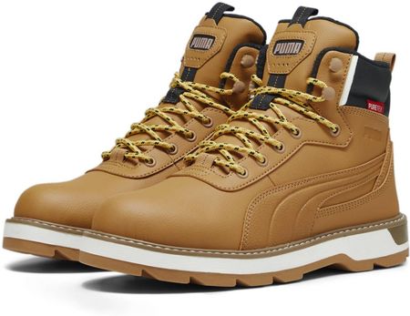 Buty sportowe męskie Puma DESIERTO V3 PURETEX brązowe 39392802