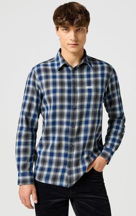 WRANGLER 1 PKT INDIGO SHIRT NAVY 112357226