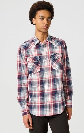 WRANGLER WESTERN SHIRT RED BLUE 112357243