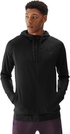 Bluza męska 4F M403 głęboka czerń 4FWAW24TFSWM403 20S 2XL