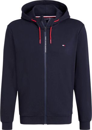 Tommy Hilfiger Equestrian Zip-Hoodie Męska kurtka z kapturem Glenn FS25 Desert Sky S